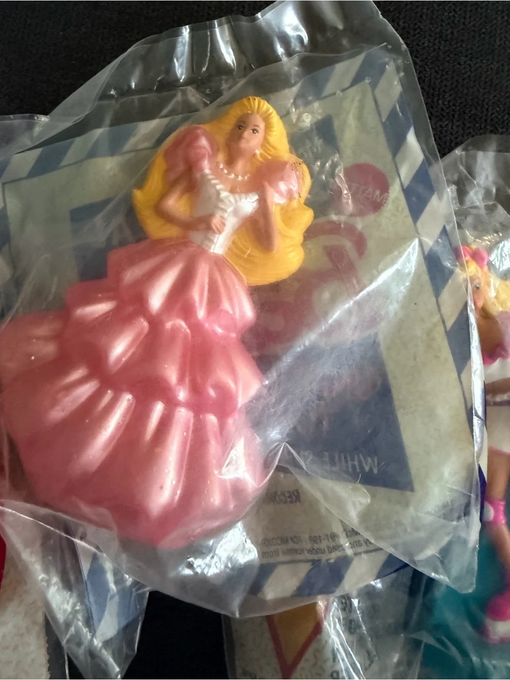 McDonald's Pink and Purple Toy Figures (Bagged)
